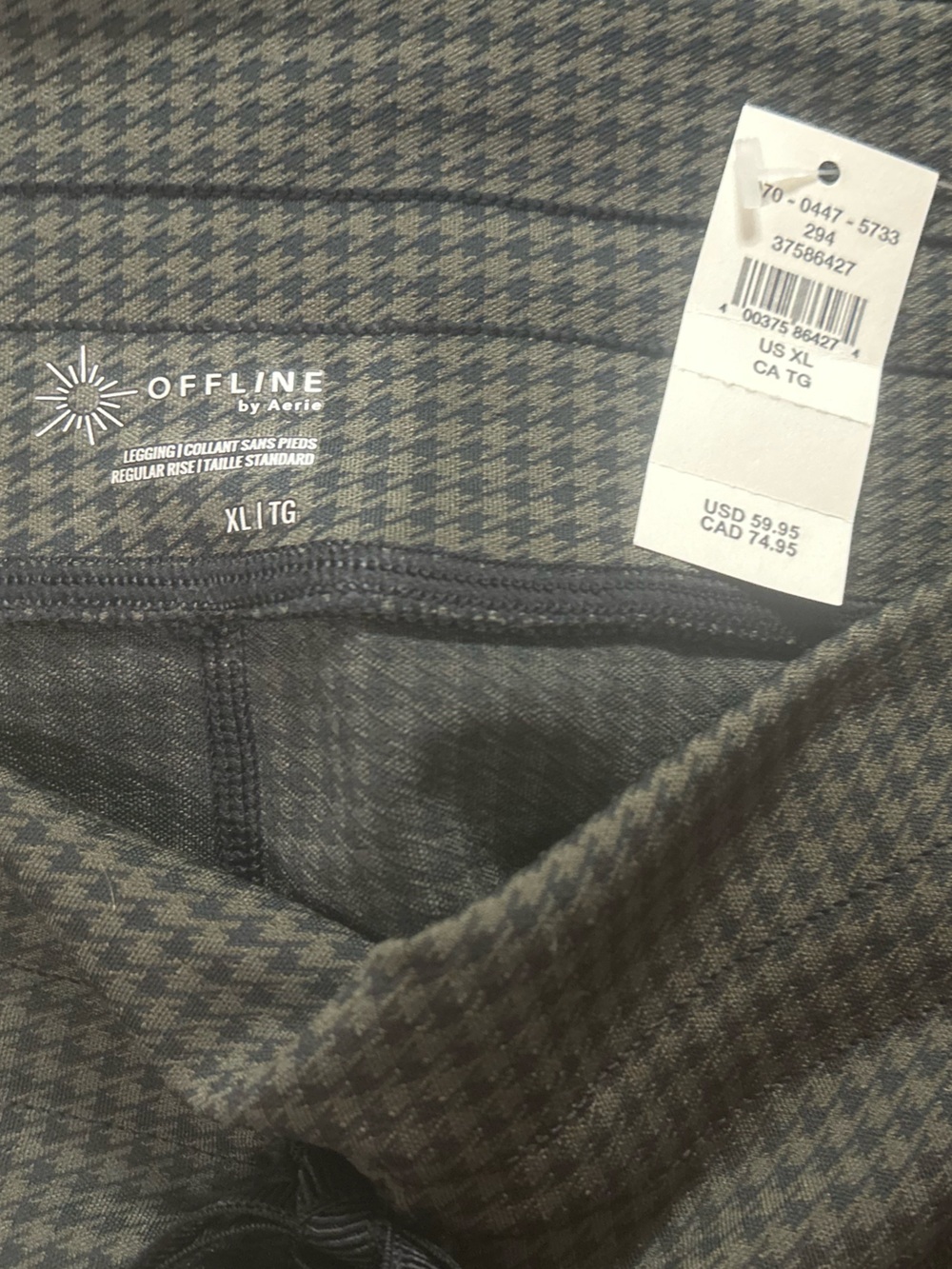 Aerie Mini Houndstooth Leggings - Picture 8 of 10